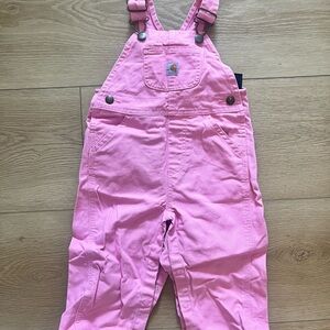 Carhartt Baby - Toddler Pink Overalls 18 months